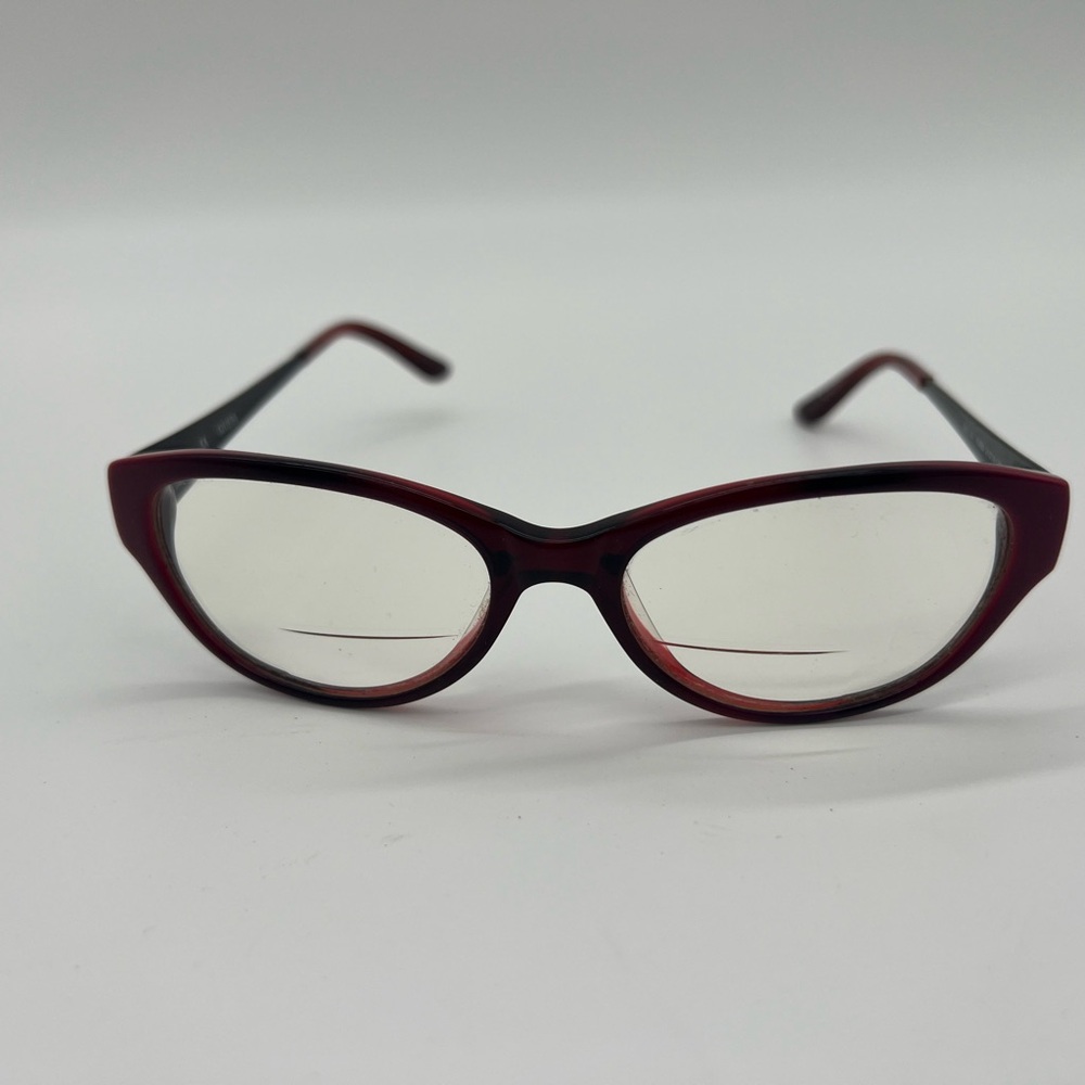 Guess Eyeglasses Frames GU2226 PURBU Purple Red Burgundy Pink Cat Eye 51-16-135